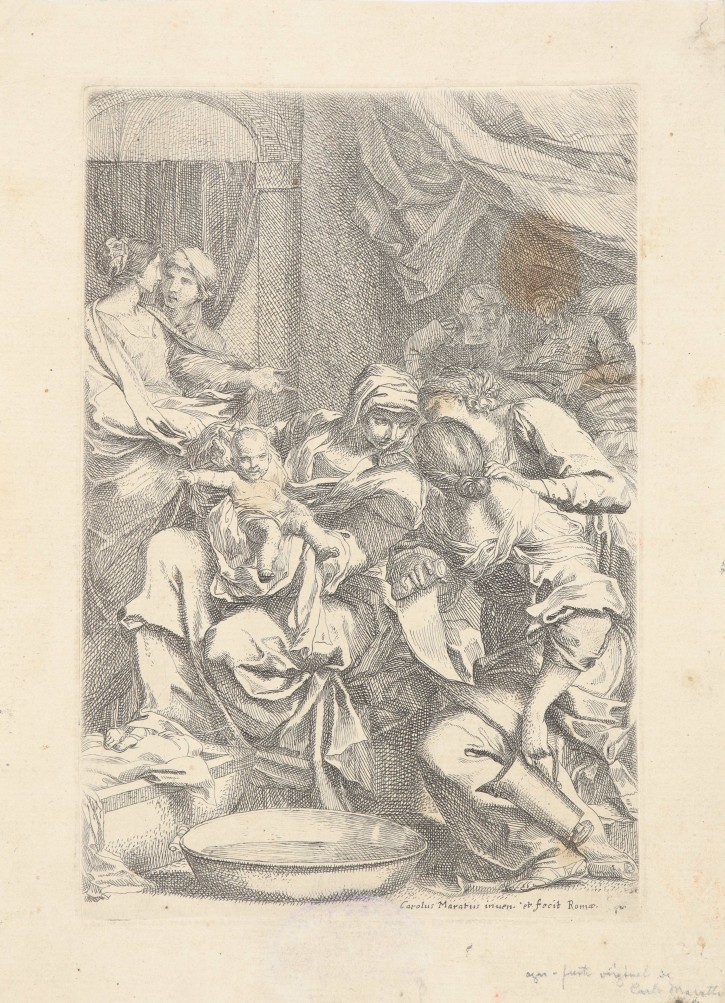 Birth of the Virgin. Maratta, Carlo (1625-1713). . Precio: 350€