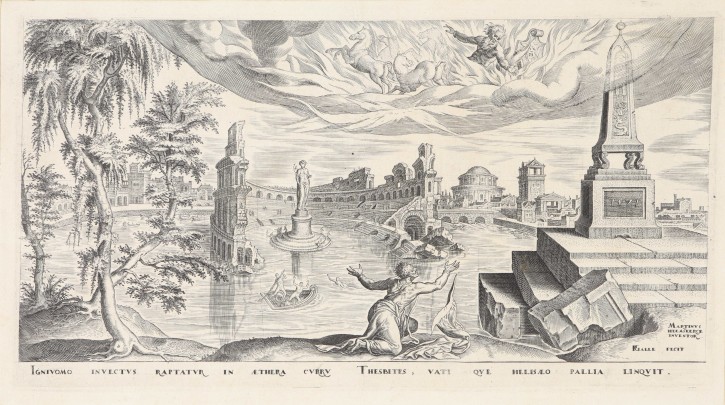 Three prints. Galle, Phillipe (1537-1612) - Van Heemskerck, Martinus (1498-1574). 1571. Precio: 1.500€