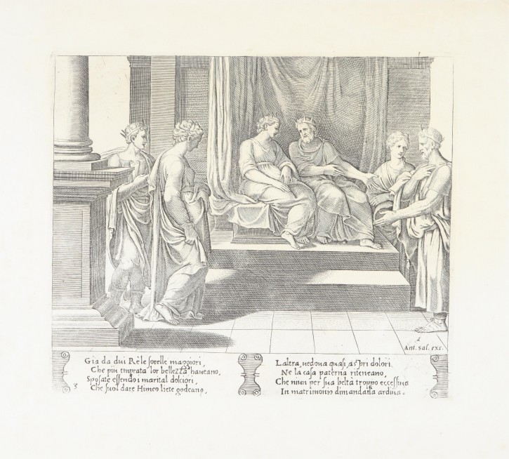 Fábula de Psique. Daddi, Bernardo (c. 1512-1570) - Coxcie I, Michel (1499–1592) - Salamanca, Antonio (1478-1562). . Precio: 250€