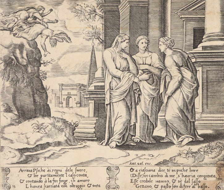 Fábula de Psique. Daddi, Bernardo (c. 1512-1570) - Coxcie I, Michel (1499–1592) - Salamanca, Antonio (1478-1562). . Precio: 3.000€