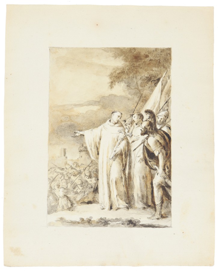 Liturgical scene. Camarón Bonanat, José (1731-1803). . Precio: 5.000€