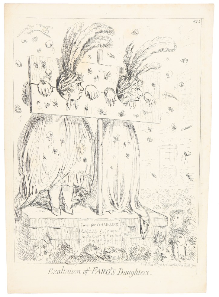 Sandwich - pastanagues!. Gillray, James (1757-1815) - Humphrey, Hannah (1745, ca. 1818). 1796. Precio: 150€