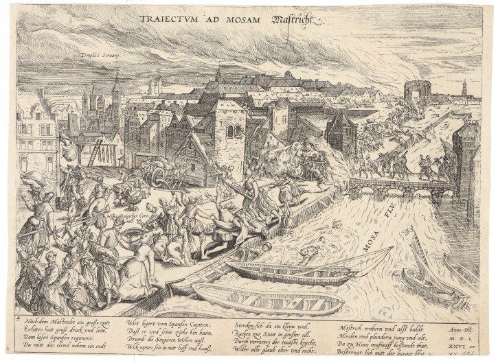 Sack of Flanders by the Spanish Tercios in 1576 (La Furia Española). . . Precio: 500€