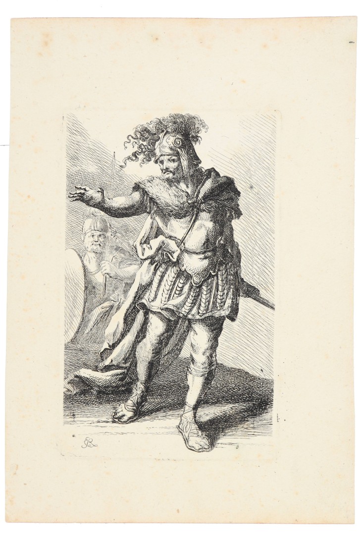 Greek soldier. Ridinger, Elias Johann (1698-1767). . Precio: 350€