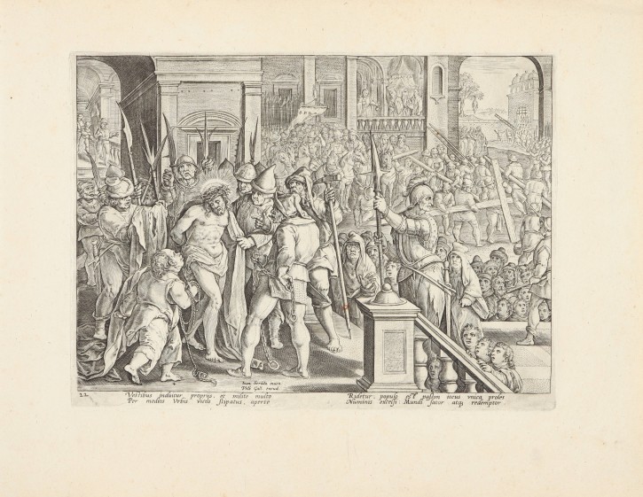 The Capture of Christ. Galle, Phillipe (1537-1612) - Van Stradanus, Jan (1523-1605). . Precio: 600€