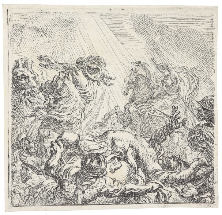 Conversion of Saint Paul. Schut, Cornelis (1629-1685). . Precio: 1.200€