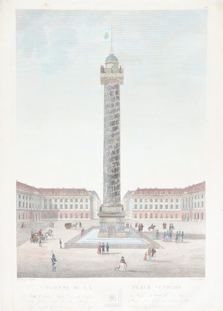 Column of the Place Vendome. Dubois - Allexandre. 1814. Precio: 450€