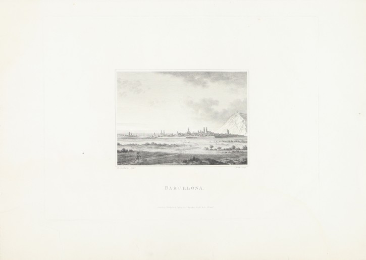 Barcelona. Swinbürne, Henri (1743-1803). 1808