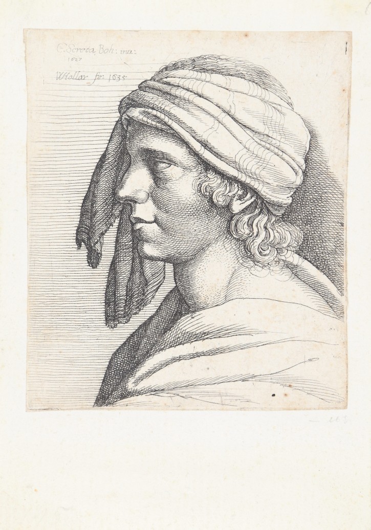 Retrato de un hombre. Hollar, Wenceslaus (1607-1677). 1627. Precio: 750€