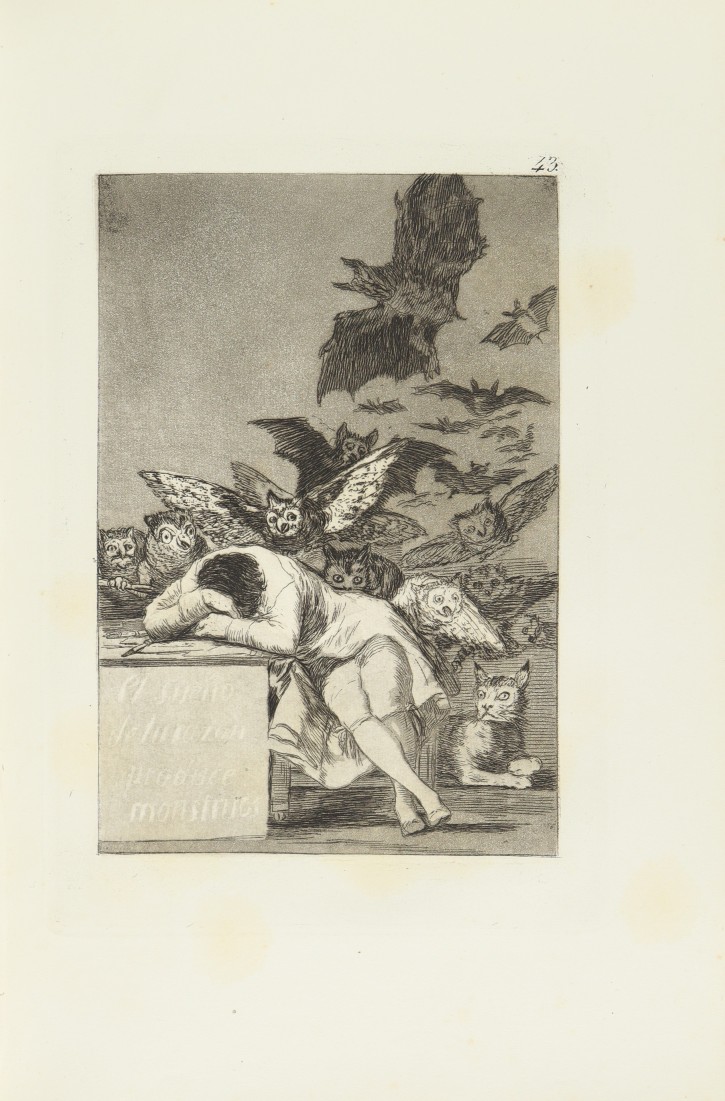 Serie completa de Los Caprichos. Goya Lucientes, Francisco de (1746-1828) - Calcografía Nacional. 1890-1900. Precio: 20.000€