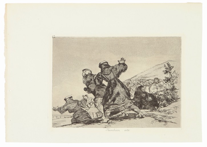 Tambien esto. Goya Lucientes, Francisco de (1746-1828) - Calcografía Nacional. 1863. Precio: 2.500€