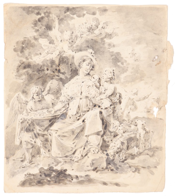 Divina Pastora. Castelló i Amat, Vicente (1787-1860). 