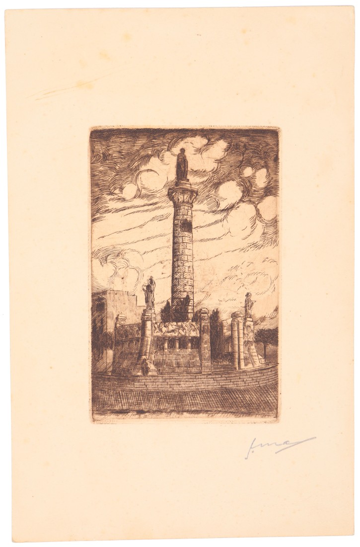 Monument de Jacint Verdaguer a Barcelona. Mas i Mascaró, Joan (1892-1954). 1929. Precio: 200€