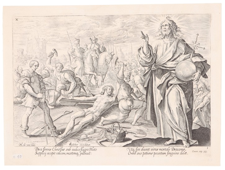 Series of apostles and Christ. Vos, Martin de (1532-1603). . Precio: 3.000€