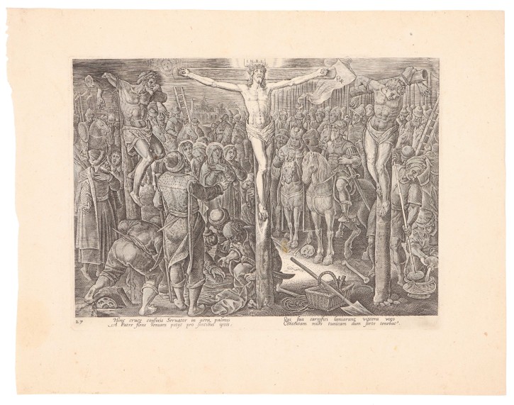 Serie de 17 grabados sobre La vida de Cristo. Collaert, Adriaen (1560-1618) - Stradanus, Joannes (1523-1605) - Galle, Phillipe (1537-1612). . Precio: 4.250€