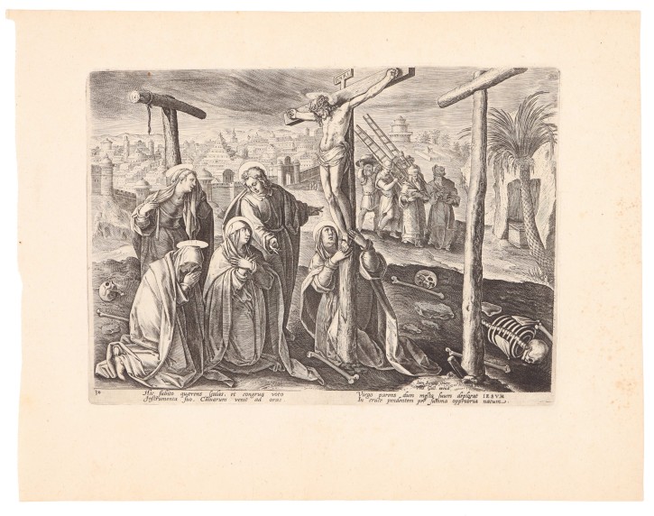 Series of 17 engravings on the life of Christ. Collaert, Adriaen (1560-1618) - Stradanus, Joannes (1523-1605) - Galle, Phillipe (1537-1612). . Precio: 4.250€