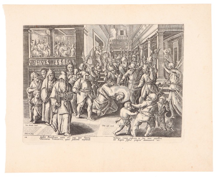 Series of 17 engravings on the life of Christ. Collaert, Adriaen (1560-1618) - Stradanus, Joannes (1523-1605) - Galle, Phillipe (1537-1612). . Precio: 4.250€