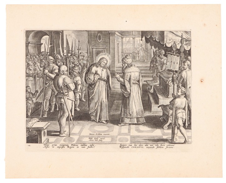 Series of 17 engravings on the life of Christ. Collaert, Adriaen (1560-1618) - Stradanus, Joannes (1523-1605) - Galle, Phillipe (1537-1612). . Precio: 4.250€