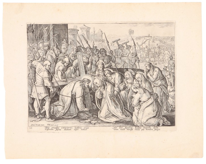 Series of 17 engravings on the life of Christ. Collaert, Adriaen (1560-1618) - Stradanus, Joannes (1523-1605) - Galle, Phillipe (1537-1612). . Precio: 4.250€