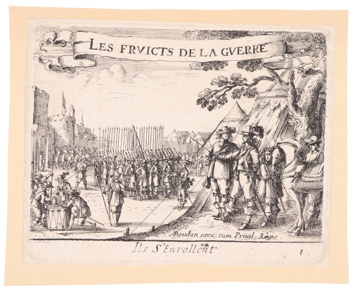 The fruits of war. Boudan, Alexandre (1600-1671). . Precio: 900€