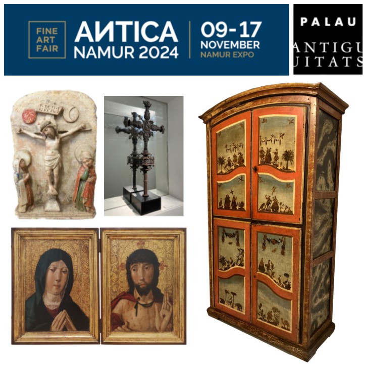 Palau Antiguitats está presente en ANTICA NAMUR FINE ART FAIR 2024. . 8 noviembre, 2024 - 17 noviembre, 2024