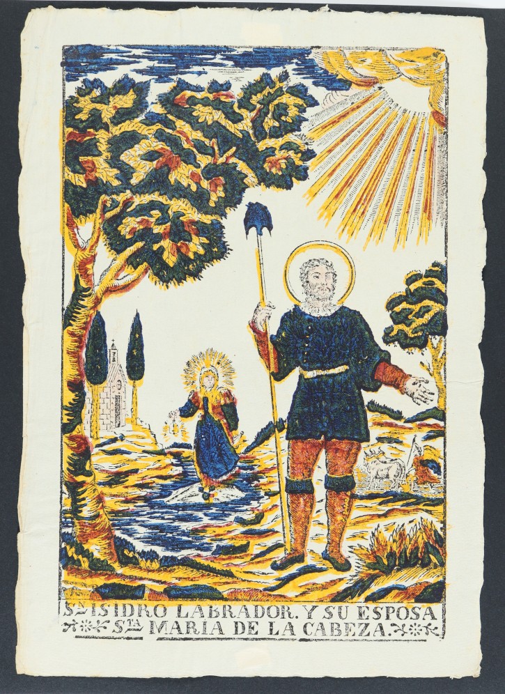 Sn. Isidro Labrador y su esposa Sta. Maria de la Cabeza (Saint Isidore the Farmer and his wife Saint Maria de la Cabeza). . . Precio: 150€