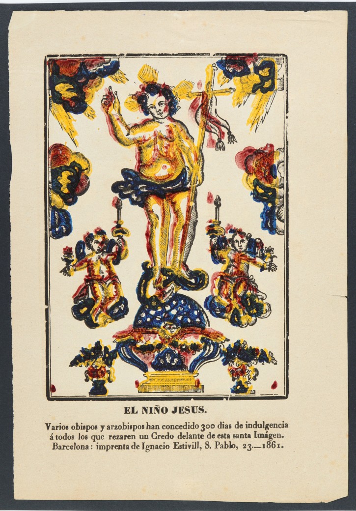 El Niño Jesús (The Child Jesus). Estivill, Ignacio (activo 1816-1852). 1861. Precio: 150€