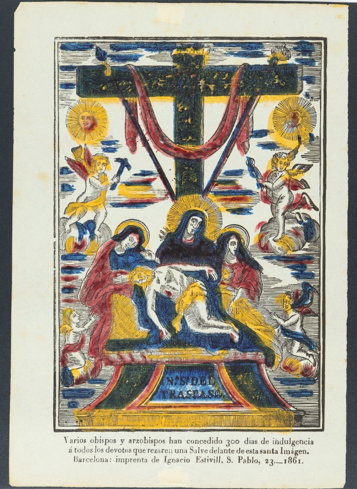 Na. Sa. del Traspaso (Our Lady of the Piercing). Estivill, Ignacio (activo 1816-1852). 1861. Precio: 100€