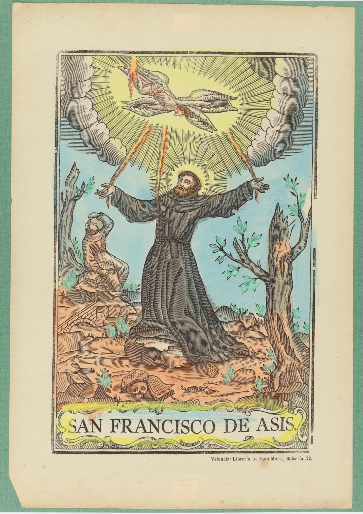 San Francisco de Asis (Saint Francis of Assisi). . . Precio: 100€