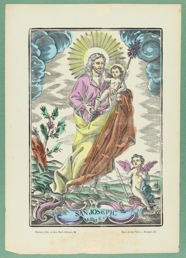 San Joseph (Saint Joseph). Martí Casanova, José. . Precio: 100€