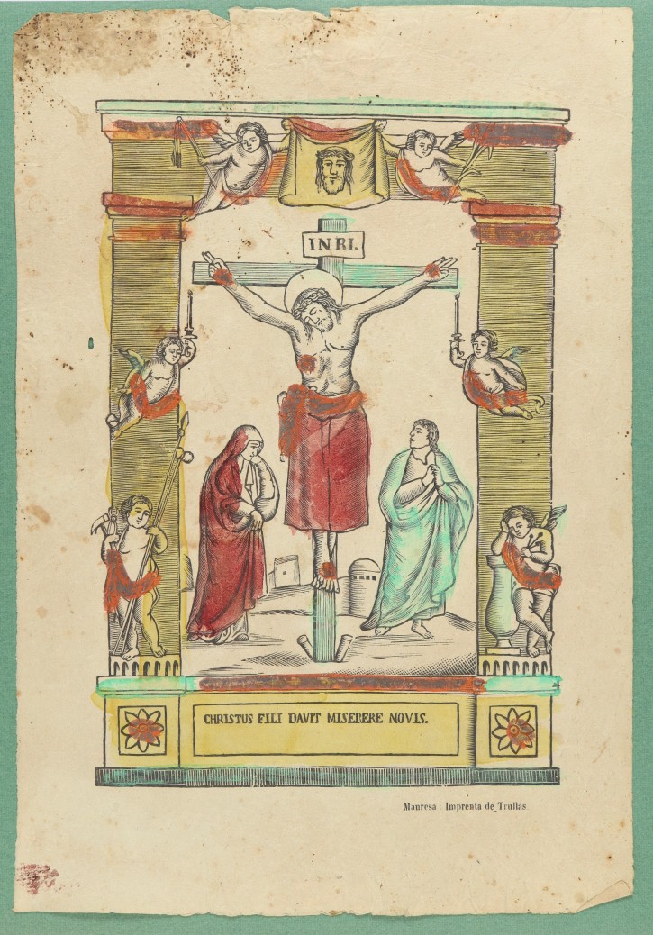 Christus Fili Davit Miserere Novis. Imprenta Trullás. . Precio: 100€