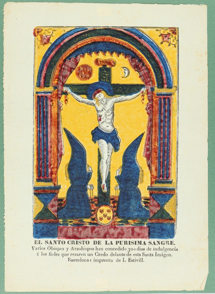 The Holy Christ of the Most Pure Blood. Estivill, Ignacio (activo 1816-1852). . Precio: 100€