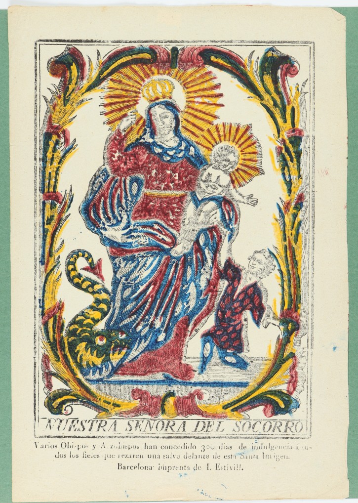 Our Lady of Help. Estivill, Ignacio (activo 1816-1852). . Precio: 150€