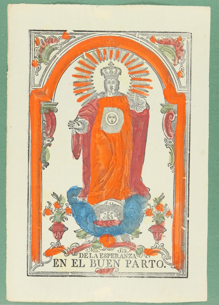 Nra. Sña. de la Esperanza en el buen parto (Our Lady of Hope in Childbirth). . . Precio: 100€