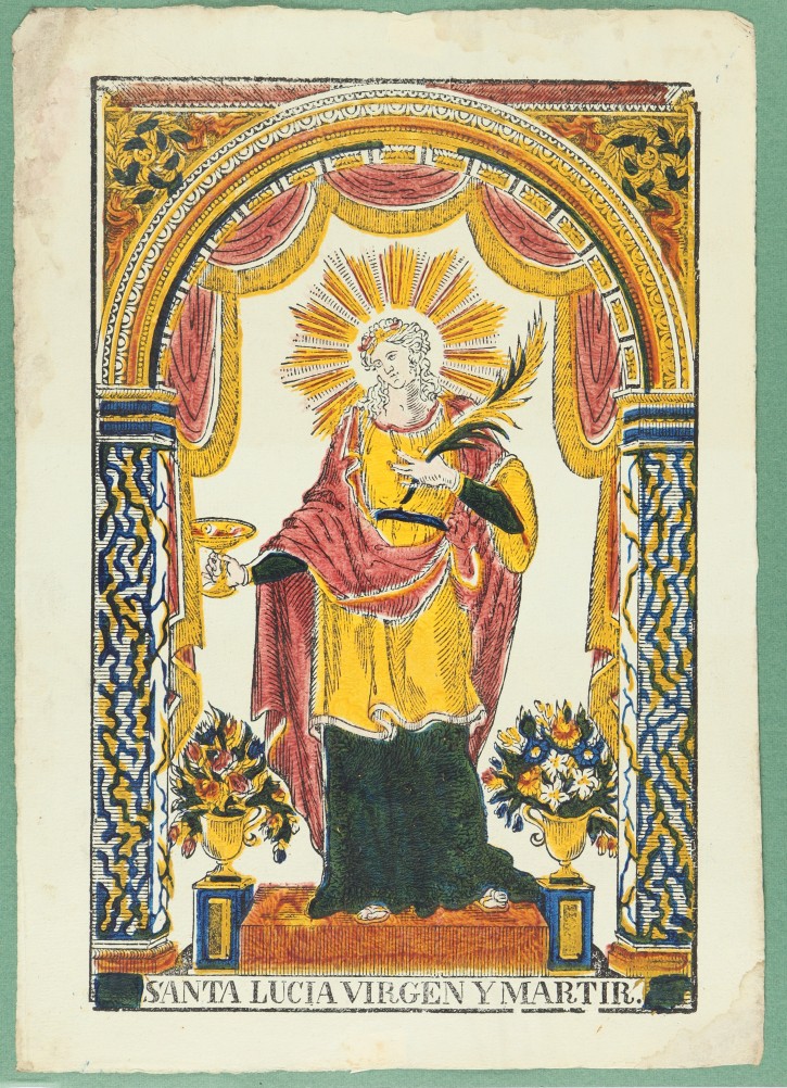Santa Lucia Virgen y Martir. . . Precio: 150€