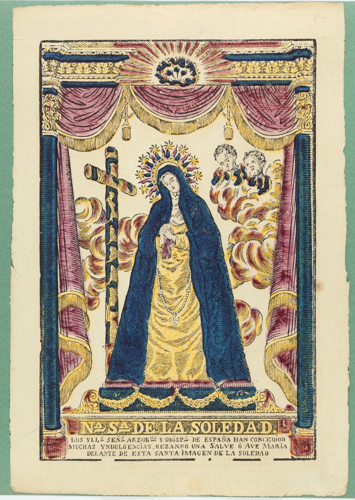 Na. Sa. de la Soledad (Our Lady of Solitude). . . Precio: 100€