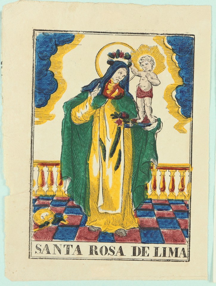 Santa Rosa de Lima (Saint Rose of Lima). . . Precio: 100€