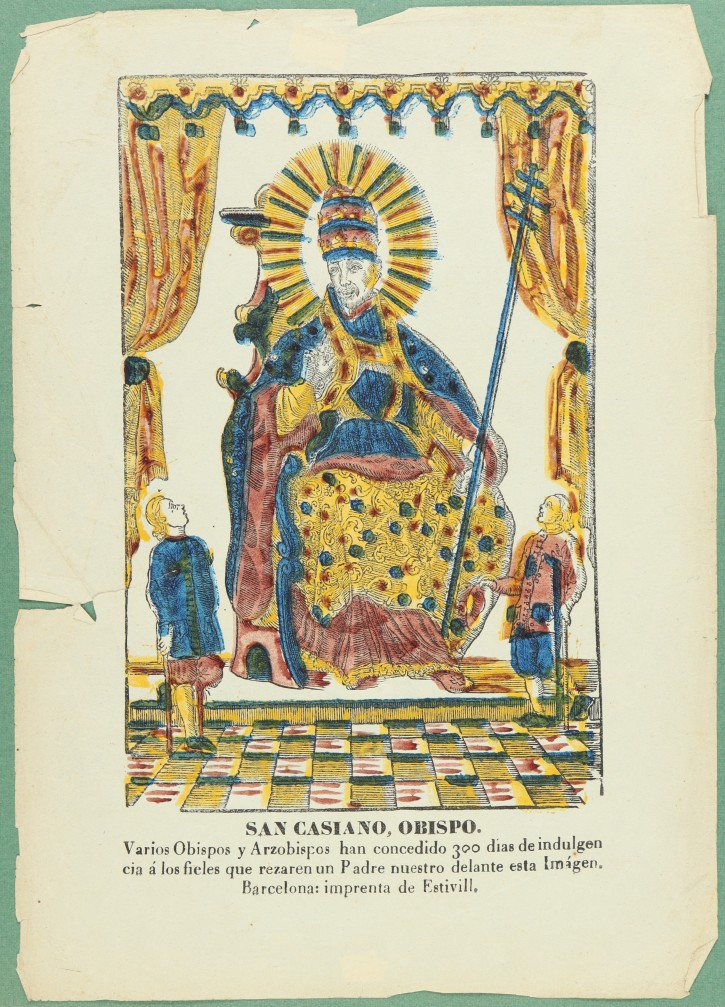 San Casiano, Obispo (Saint Casiano, the Bishop). Estivill, Ignacio (activo 1816-1852). . Precio: 150€
