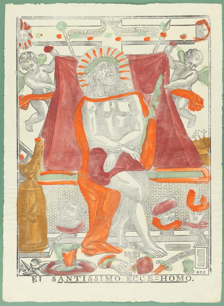 El Santissimo Ecce Homo. Talamantes, Baltasar de (Ca 1751- ca. 1820). . Precio: 300€