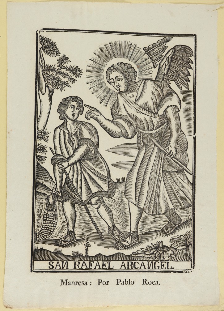 San Rafael Arcangel (Saint Raphael the Archangel). Roca, Pablo. . Precio: 150€