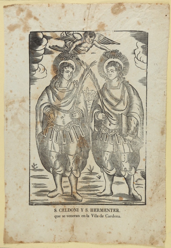 S. Celdoni y S. Hermenter. (Saint Celdoni and Saint Hermenter.). . . Precio: 200€