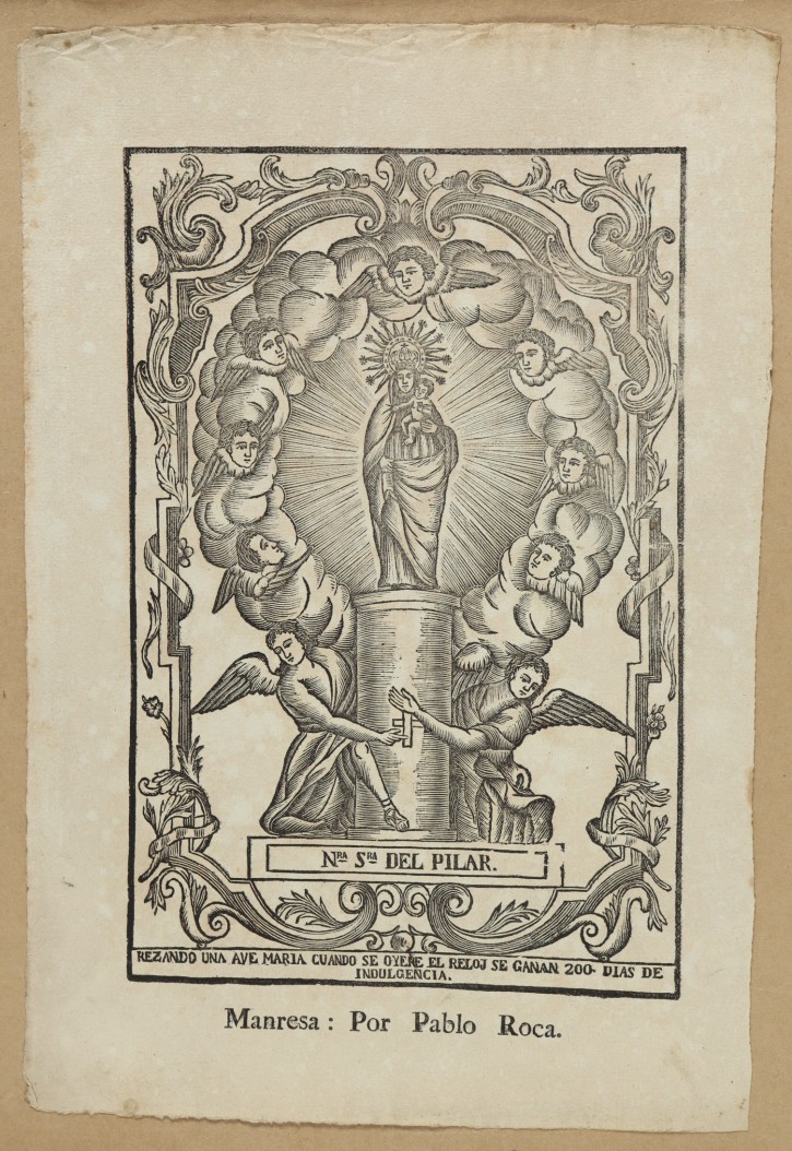 Nra. Sra. del Pilar (Our Lady of the Pilar). Roca, Pablo. . Precio: 150€