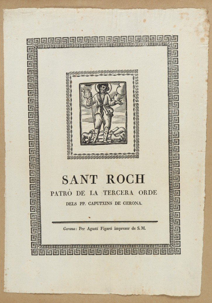 Sant Roch (Saint Roch). Figaró, Agustí. . Precio: 150€
