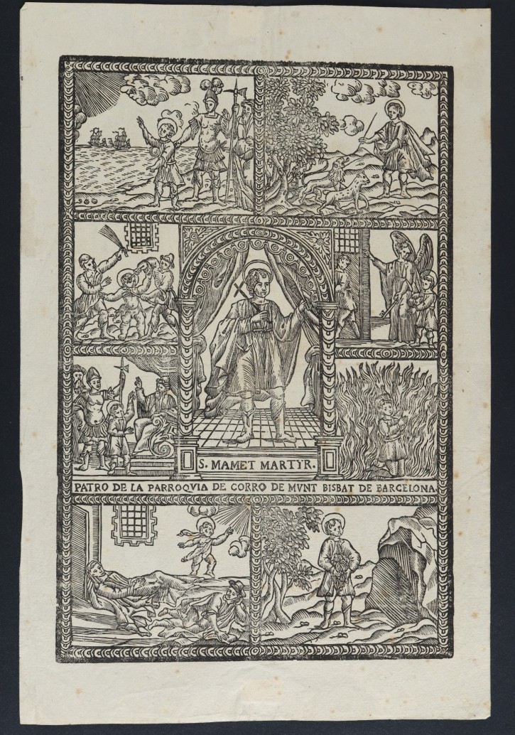 Saint Mamet Martir (Saint Mammes the Martyr). . . Precio: 200€