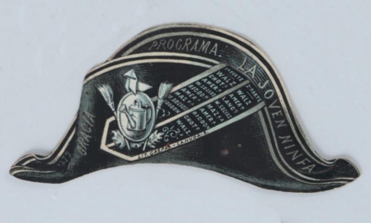 Programa la Joven Ninfa. Gracia. 1879.. . 1879. Precio: 15€