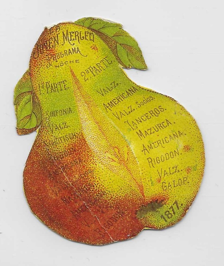 La Juventud Merced. Programa noche 1877. . . Precio: 15€