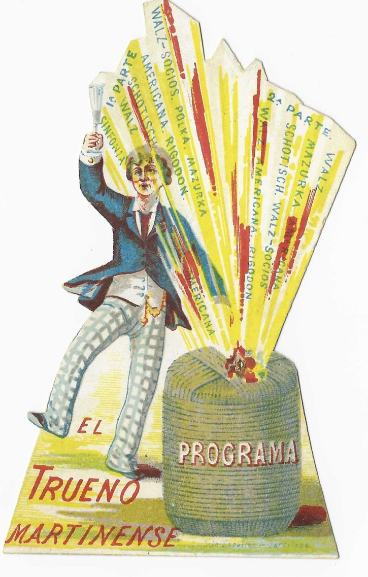 El trueno Martinense. Programa. . . Precio: 15€