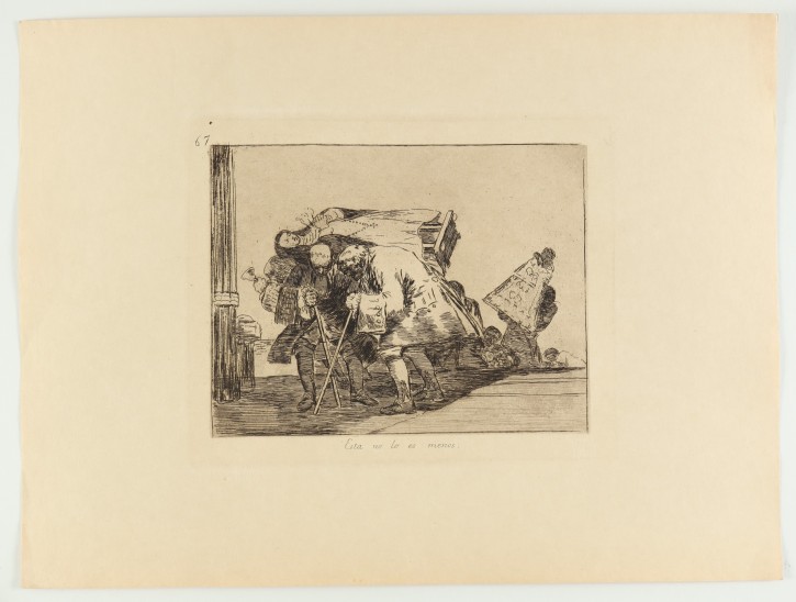 Esta no lo es menos. Goya Lucientes, Francisco de (1746-1828). 1937. Precio: 600€