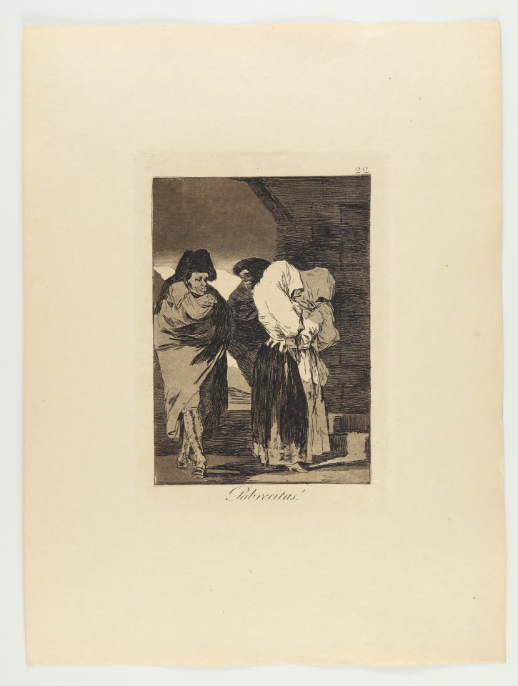 Pobrecitas!. Goya Lucientes, Francisco de (1746-1828). 1937. Precio: 700€