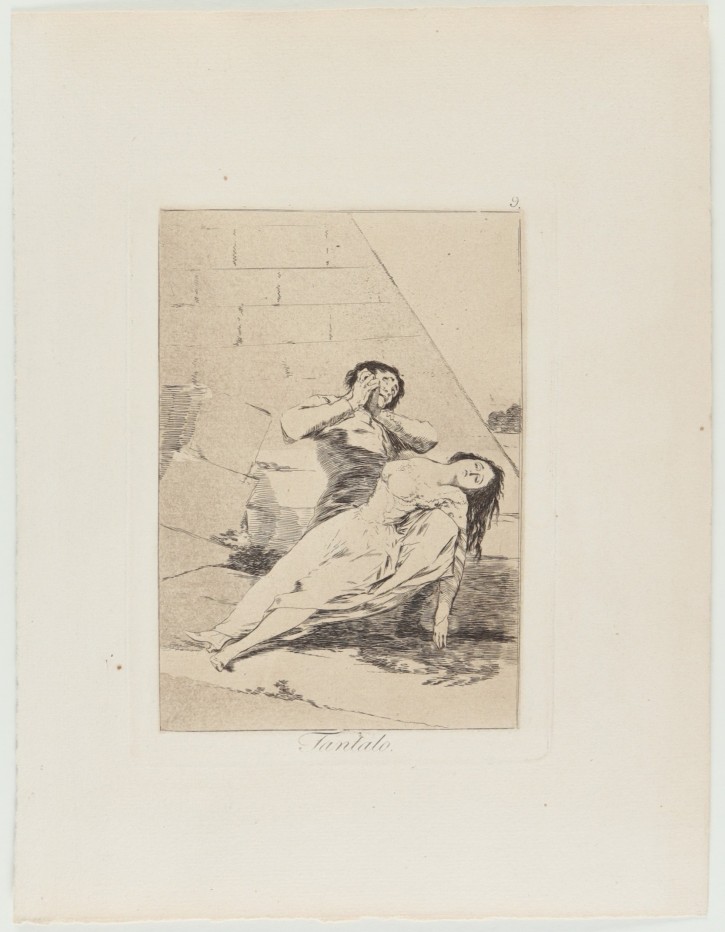 Tantalo. Goya Lucientes, Francisco de (1746-1828). 1918–1928. Precio: 600€
